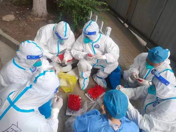 支援下沉守初心 抗擊疫情有擔當