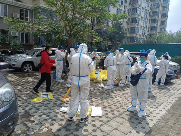 支援下沉守初心 抗擊疫情有擔當